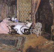 Three women in the sitting room Vuillard
